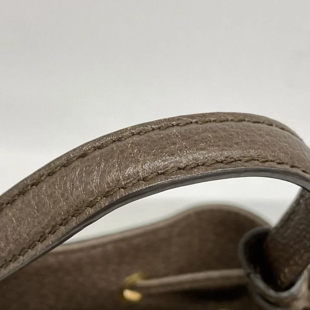 Gucci Handbag GG Supreme Brown Beige Gold 2-Way Bag - Picture 9 of 10